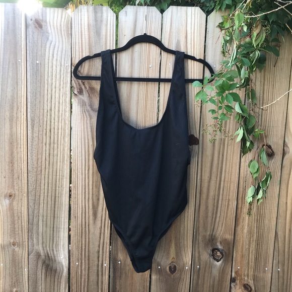 Topshop Other - Top shop open back swim suit